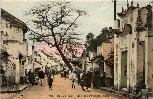 Tonkin - Hanoi - Rue des Pavillons Noirs -79878