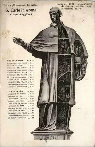 Arona - Statua di S. Carlo -82480