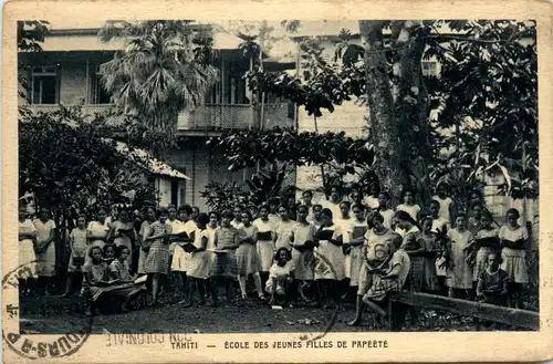 Tahiti - Ecole des Jeunes Filles -82040