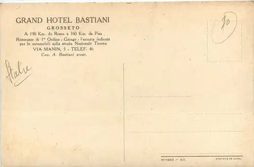 Grosseto - Grand Hotel Bastiani -82612