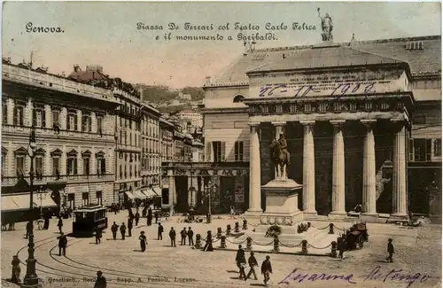 Genova - Piazza de Ferrari -82676