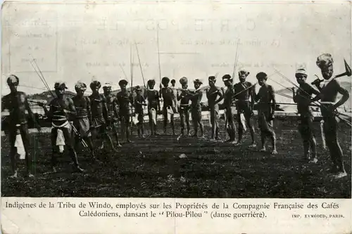 Nouvelle Caledonie - Indigenes de la Tribu de Windo -81942