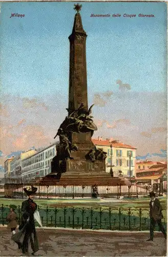 Milano - Monumento delle Cinque Giornata -429068