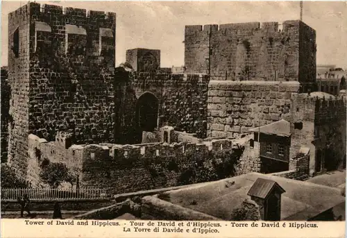 Jerusalem - Tower of David and Hippicus -82192