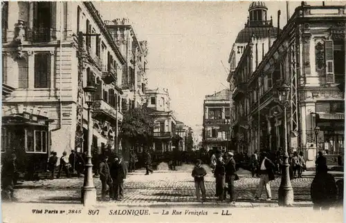 Salonique - La Rue Venizelus -429774