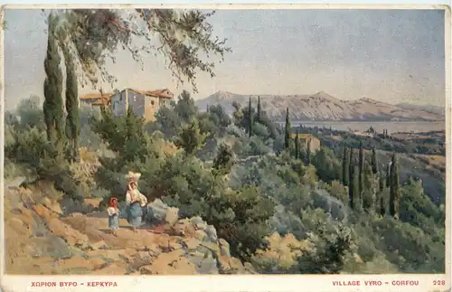 Corfou - Village Vyro -429584