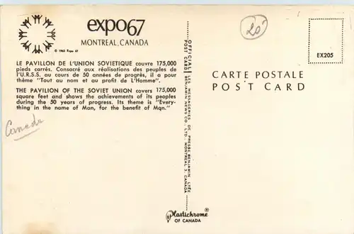 Montreal - Expo 67 -81118