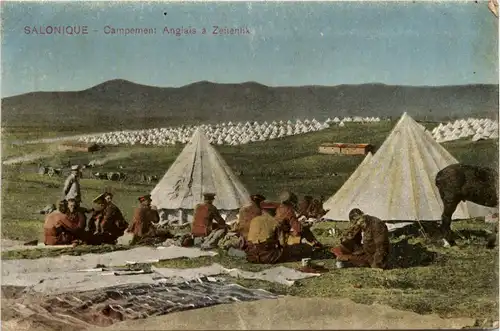 Salonique - Campement Anglais a Zeitenlik -429964
