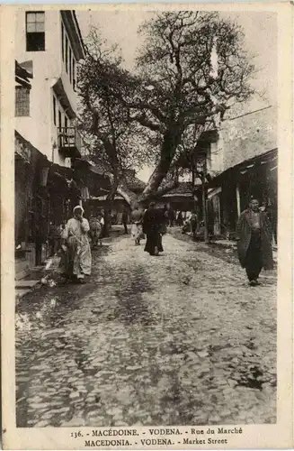 Macedonia - Vodena - Market Street -429628