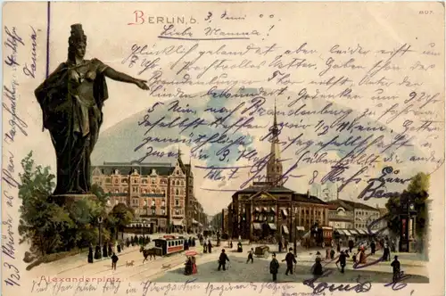 Berlin Alexanderplatz - Litho -406684