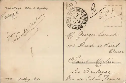 Constantinople - Palais de Beylerbey -430604