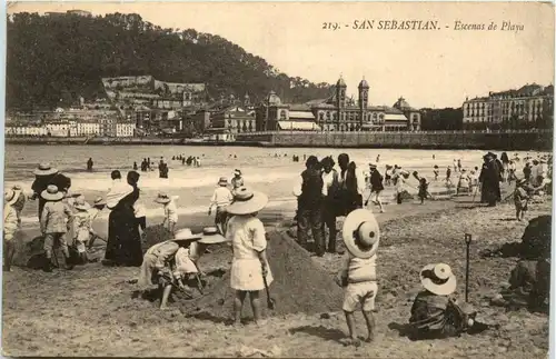 San Sebastian - Escenas de Playa -431420