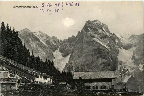 Kaisergebirge, Kufstein und Umgebung/Tirol - Hütte Vorderkaiserfelden -329290