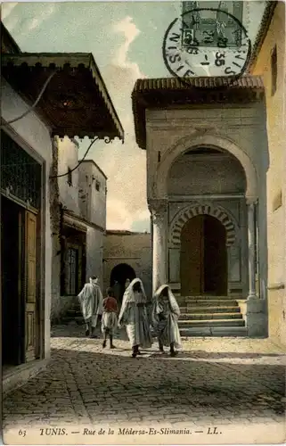 Tunis - Rue de la Medersa -430954