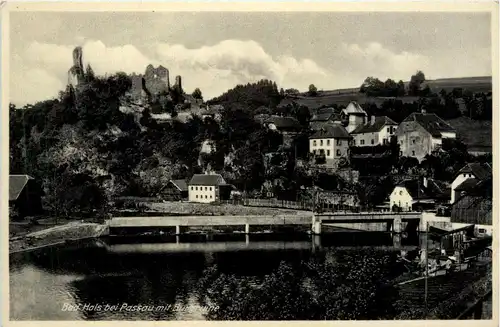 Passau/Bayern - Bad Hals mit Burgruine -329462