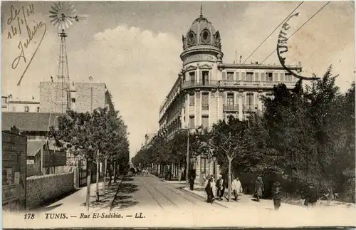 Tunis - Rue El Sadikia -430984