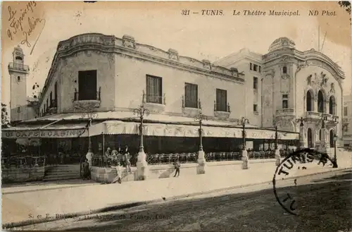 Tunis - Le Theatre Municipal -430732