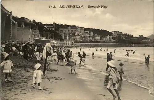 San Sebastian - Escenas de Playa -431814