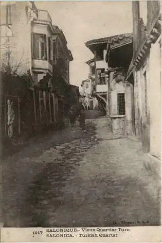 Salonique - Vieux Quartiers Turc -429686