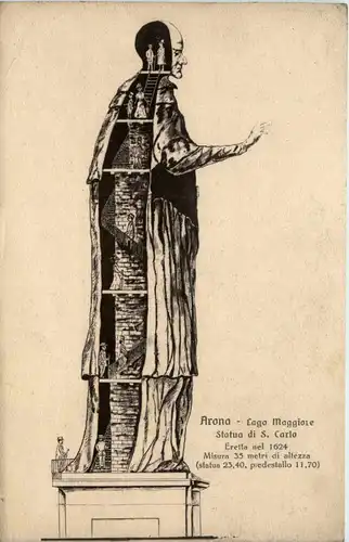Arona - Statua di S. Carlo -82478