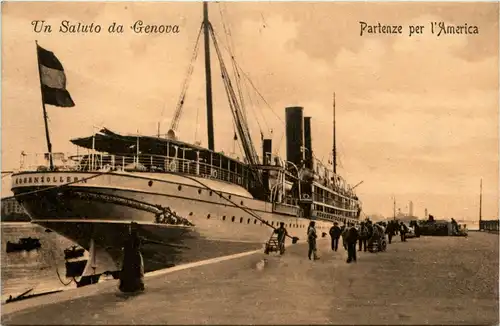 Genova - Partenze per l America -82626