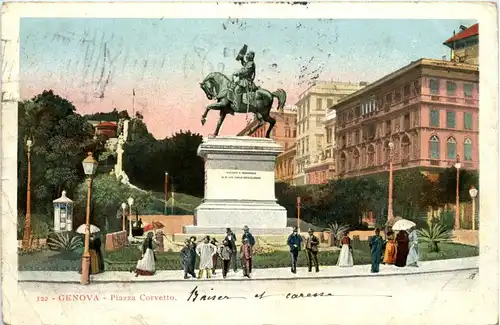 Genova -Piazza Corvetto -82686