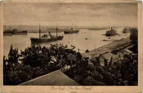 Port Said - The Suez canal -432512