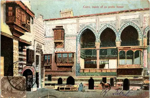 Cairo - inside of an arabic house -432578