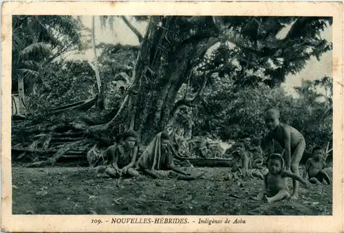 Nouvelles Hebrides - Indigenes de Aoba -432892
