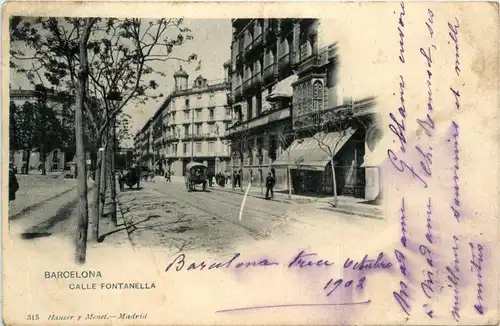 Barcelona - Calle fontanella -432174