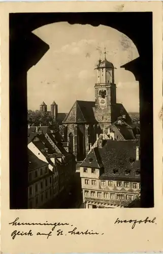 Bayern/Allgaü - Memmingen, Blick auf St. Martin -333908