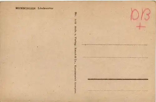 Bayern/Allgäu - Memmingen, Lindauertor -333928