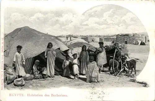 Egypte - Habitation des Becherines -432294