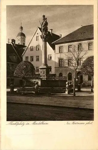 Bayern/Allgäu - Mindelheim, Marktplatz -334304