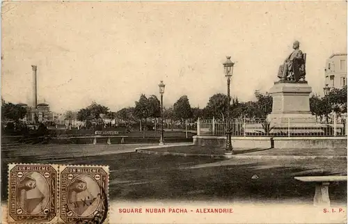 Alexandrie - Square Nubar Pacha -432488