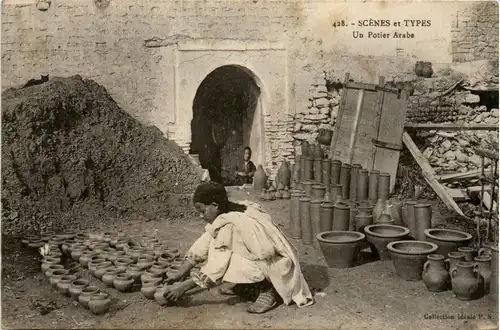 Maroc - Un Potier Arabe -434408