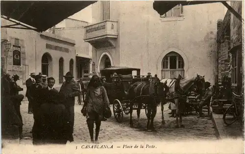 Casablanca - Place de la Poste -433832