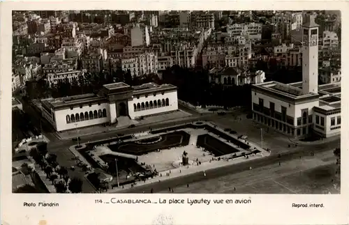 Casablanca - La place Lyautey -433756