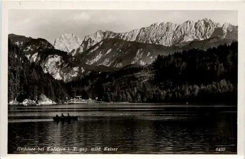 Kaisergebirge - Hechtsee gegen wilden Kaiser -327322