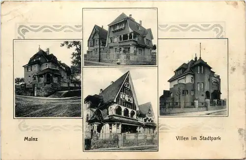Mainz - Villen im Stadtpark -435518