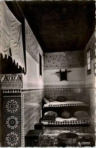 Maroc - Interieur de maison arabe -434380
