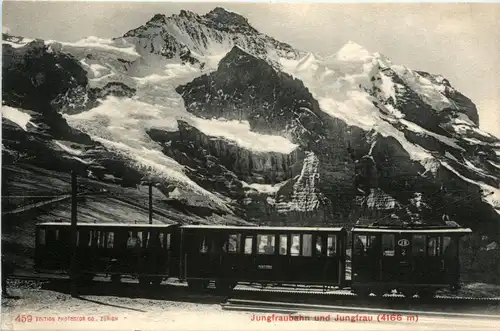 Jungfraubahn und Jungfrau -435162