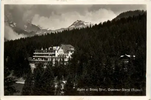 Crans sur Sierre - Alpina et Savoy hotel -434892