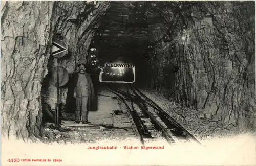 Jungfraubahn - Station Eigerwand -434912