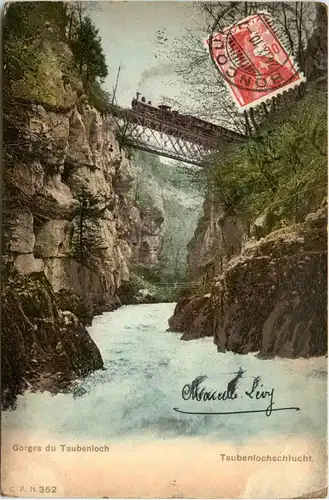Gorges du Taubenloch -434992