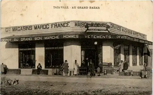 Maroc - Taza - Grand Bazar -434334