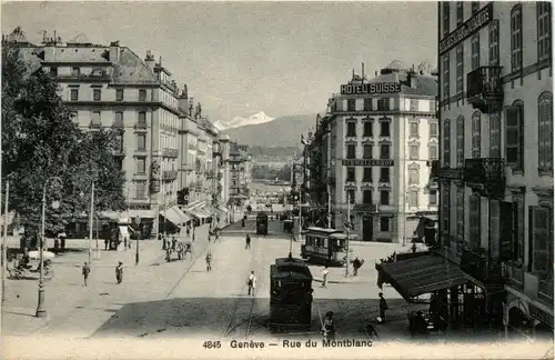 Geneve - Rue du Montblanc -435056