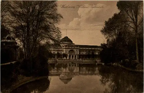 Wiesbaden, Kurhaus Gartenseite -359944