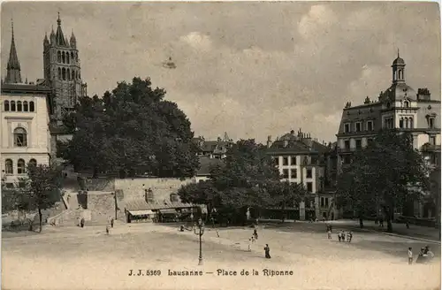 Lausanne - Place de la Riponne -435096