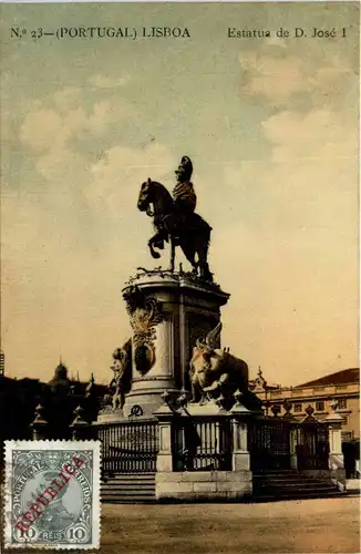 Portugal - Lisboa - Estatua de D jose -434694